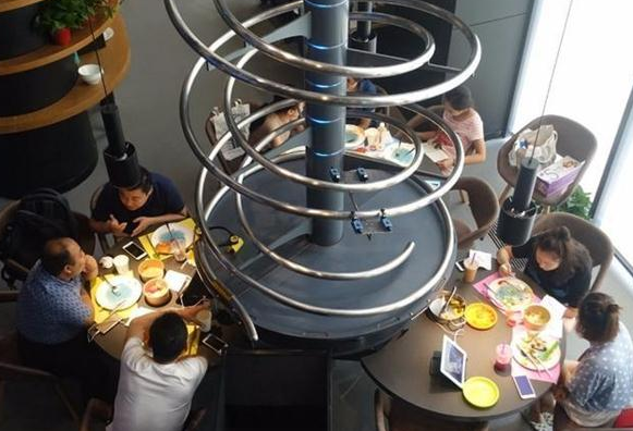 北京失重餐廳天天爆滿，但除了傳菜帶別無亮點(diǎn)|餐飲界