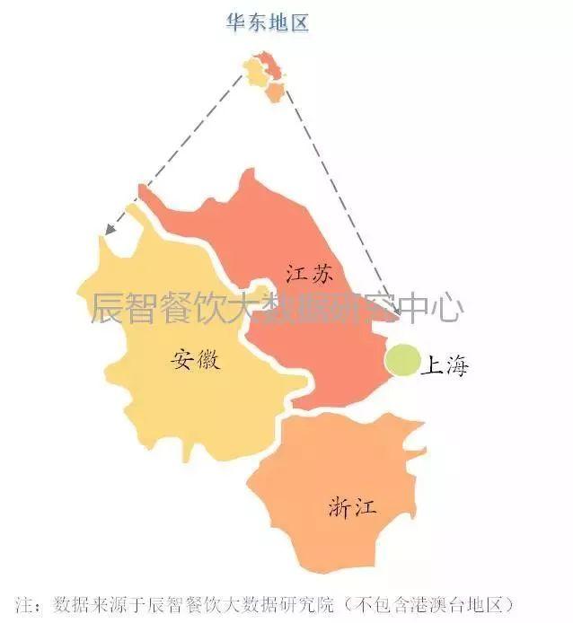5個維度，看懂華東區(qū)域餐飲發(fā)展現(xiàn)狀 | 大數(shù)據(jù)報告|餐飲界