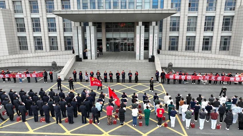 春暖花開，英雄歸來！葫蘆島市第二人民醫(yī)院支援綏中醫(yī)療隊(duì)凱旋而歸~(圖3)